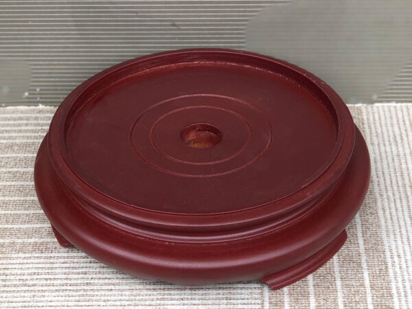 Chân đế gỗ bát hương 1 mặt đường kính 22cm 2