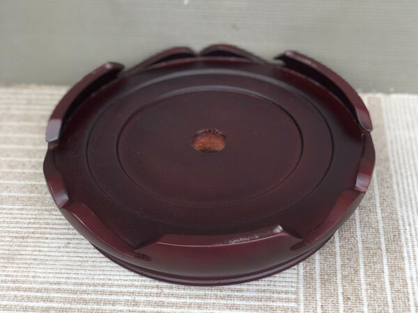 Chân đế gỗ bát hương 2 mặt đường kính 18cm 3