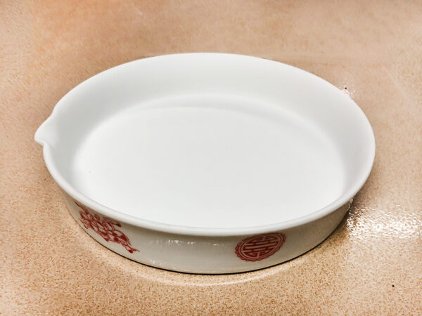 Đĩa mài sừng Bát Tràng đường kính 18cm 1