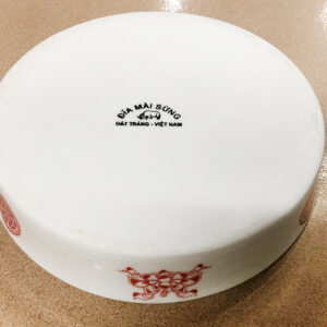 Đĩa mài sừng Bát Tràng đường kính 18cm 2